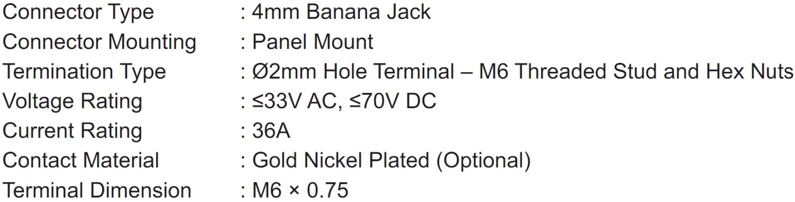 שקעים 4 מ''מ למעבדות אלקטרוניקה TENMA 72-14130 TEXT